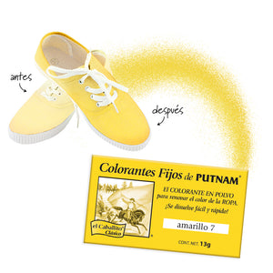 PUTNAM® Colorante para Ropa Amarillo 13g