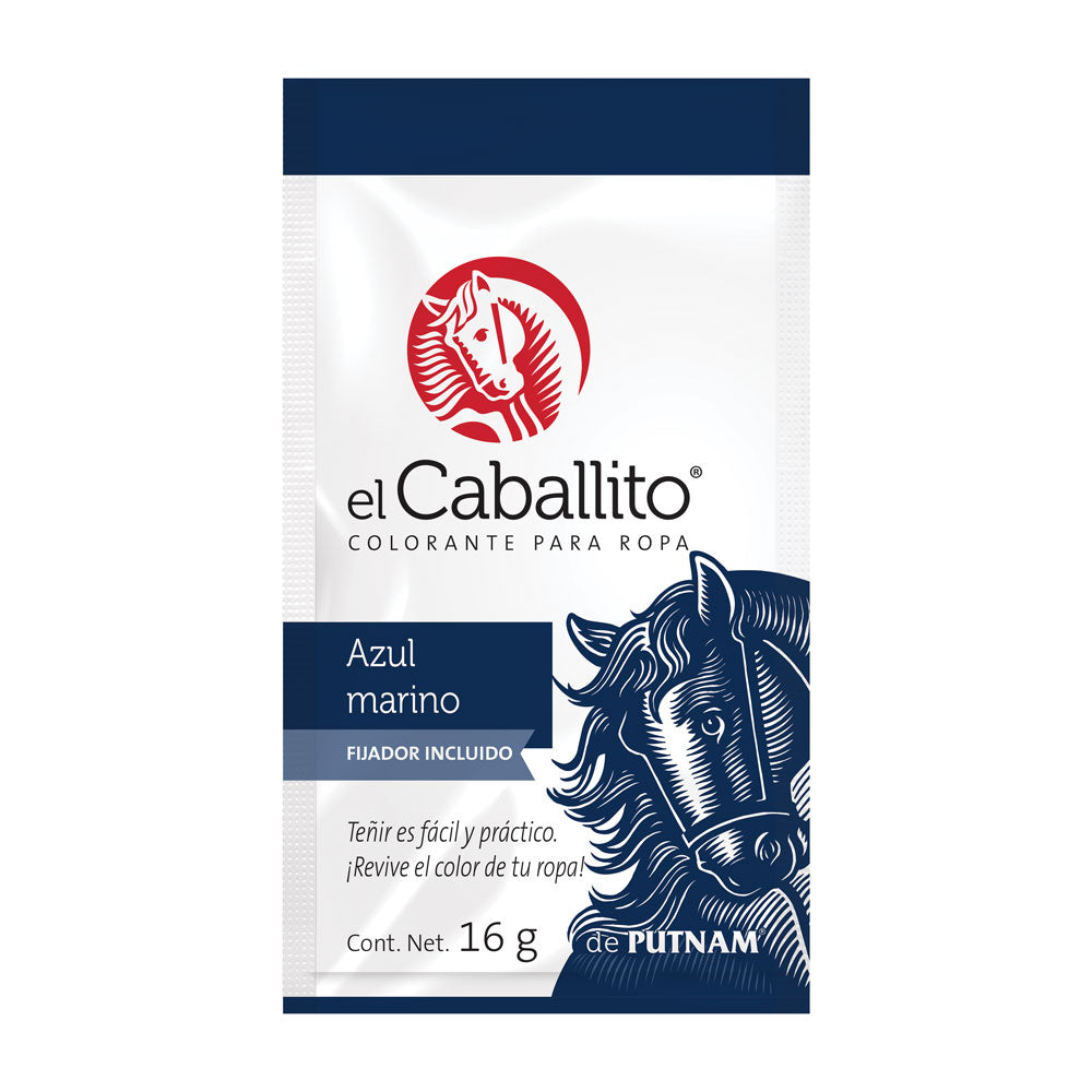 el Caballito® Colorante para Azul Marino 16g – Colorantes en Polvo Caballito®
