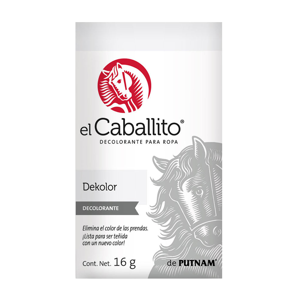 el Caballito® Ropa Dekolor 16g – Colorantes en Polvo
