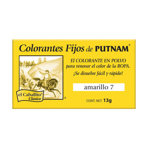 PUTNAM® Colorante para Ropa Amarillo 13g