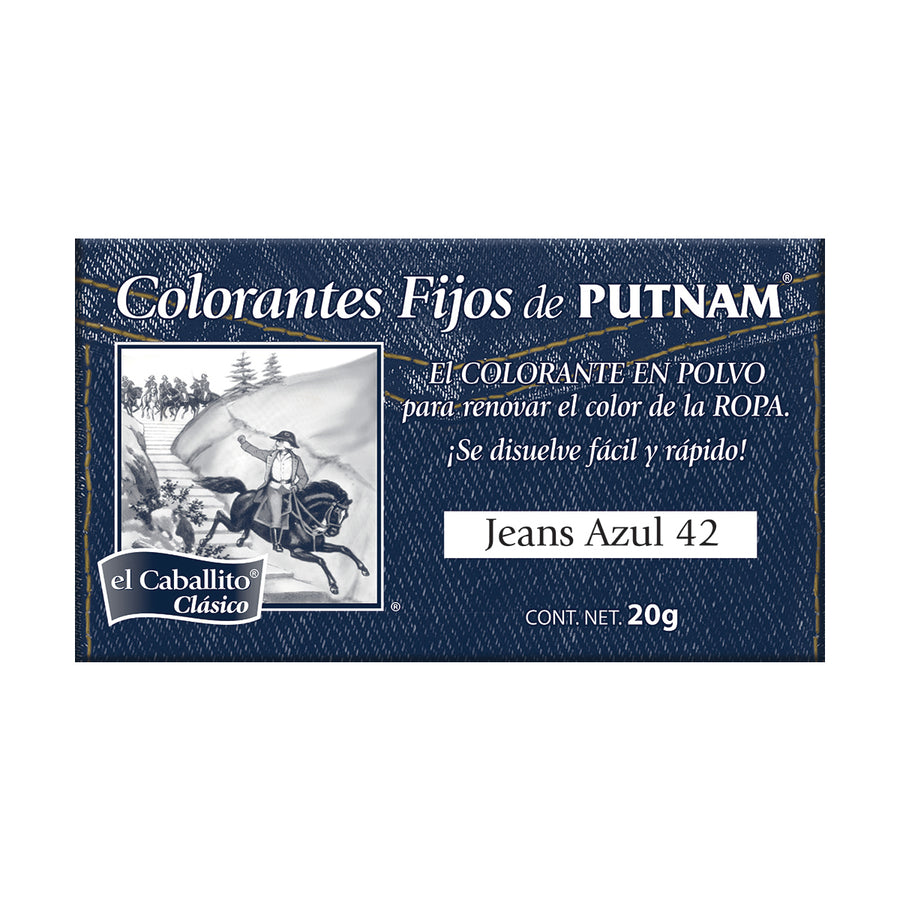 PUTNAM® Colorante para Ropa Jeans Azul 20g